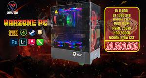 Thùng máy gaming H510/i5-11400F