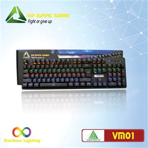 KB cơ VSP gaming (đen)