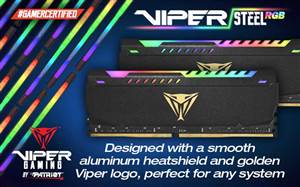 Kit RAM Viper Steel 16GB (2x8gb) Led bus 3200